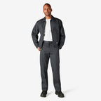 Dickies Mens Insulated Eisenhower Front-Zip Jacket,charcoal,LargeRegular,charcoal,LargeRegular