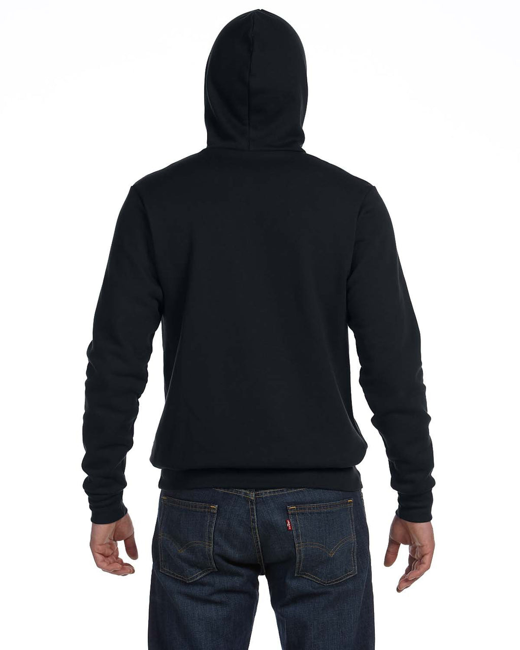 Unisex Sponge Fleece Pullover Hoodie - NAVY - S(D0102H7WI6T)