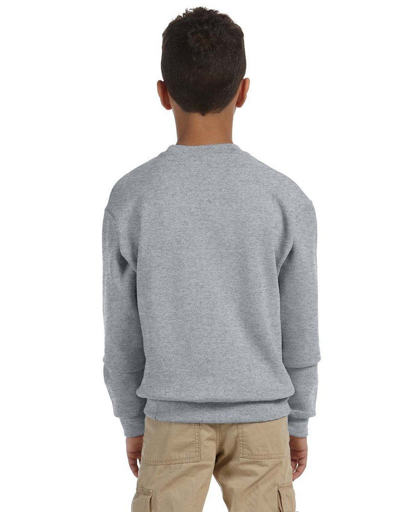 Youth NuBlend Fleece crew - BLAcK - S(D0102HI3YSY)