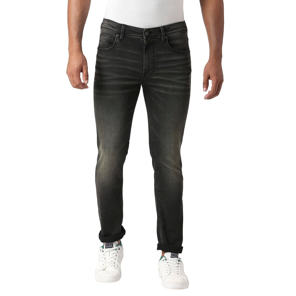 Pepe Jeans Tapered Vapour Tapered Fit Low Waist Jeans, Black Tint, 40