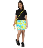 Kyda Kids 100% Cotton Kids Printed Shorts For Girls Multicolor (Pack Of 2)