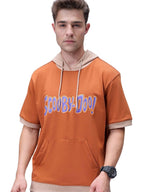 The Indian Garage Co Mens Oversized Character Print Overhead Hoodie