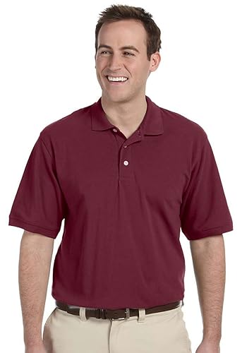 Mens 56 oz Easy BlendPolo - WHITE - XS(D0102H768MJ)