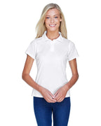 Ladies 4 oz Polytech Polo - WHITE - S(D0102H76NBJ)