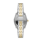 Fossil Women's Scarlette Mini Quartz Stainless Steel Three-Hand Watch, Color: Gold/Silver (Model: ES4949)