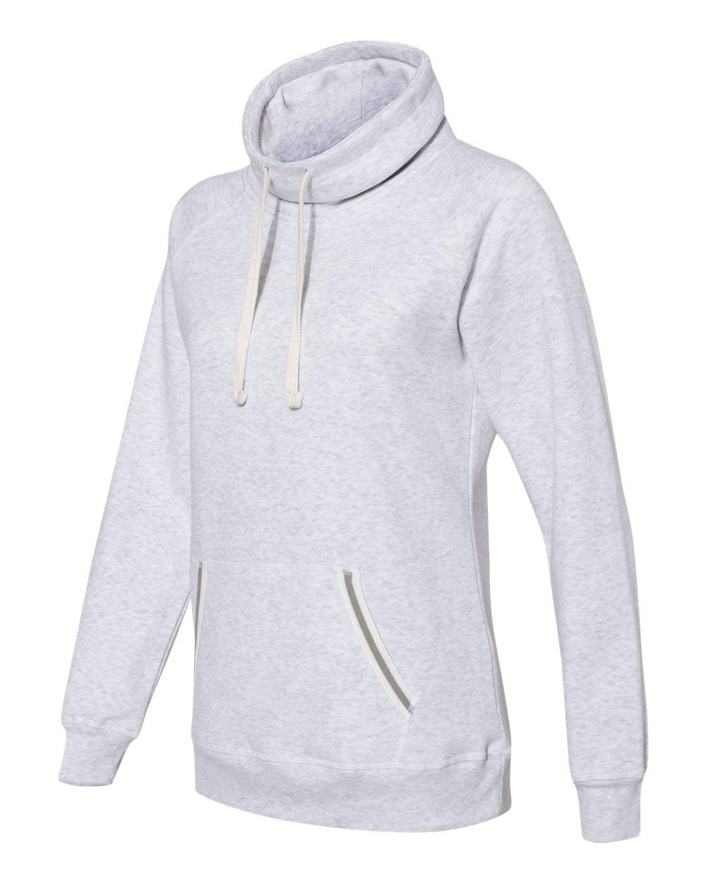 Ladies Relay cowl Neck - ASH - S(D0102H76I7J)