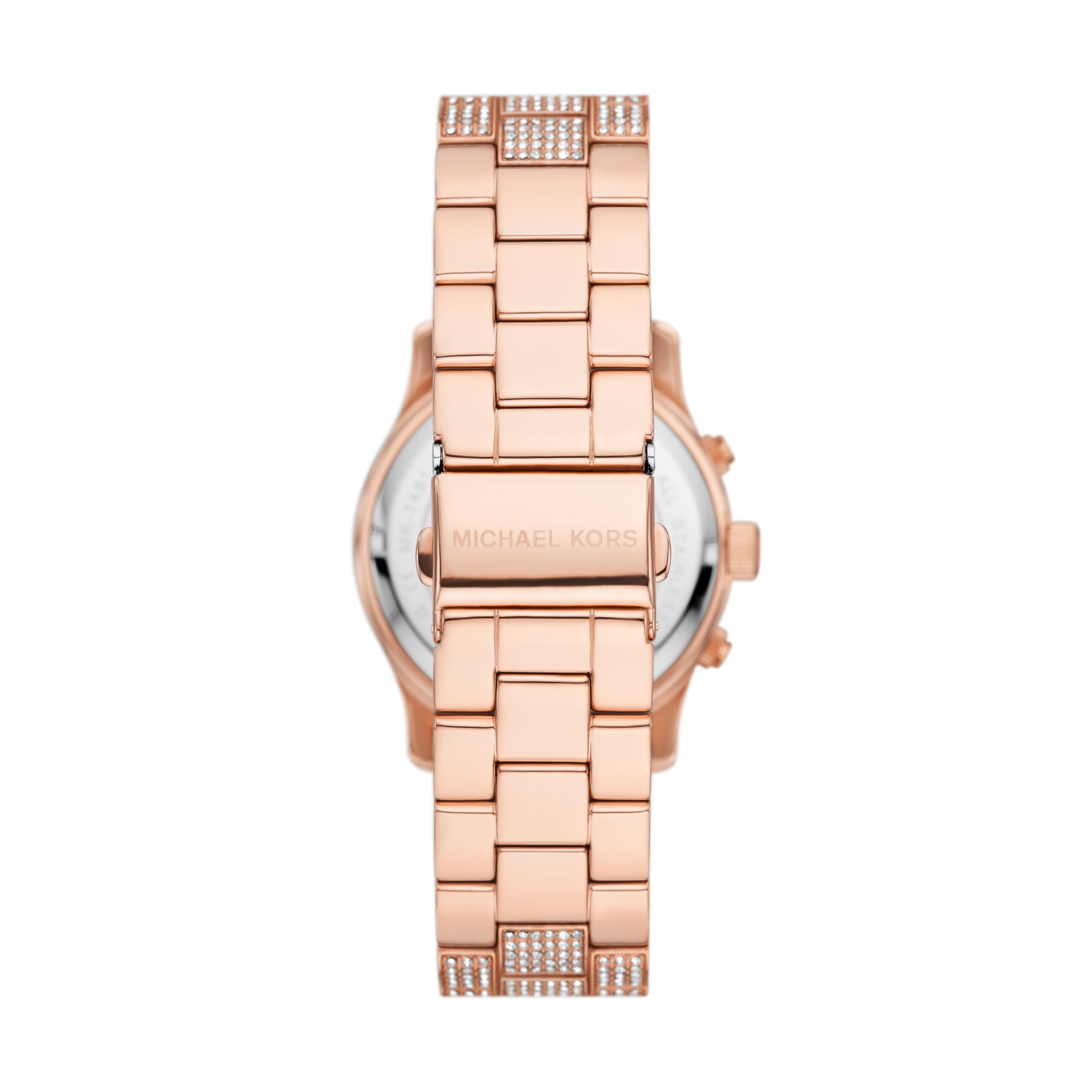 Michael Kors Runway Chronograph Rose Gold-Tone Stainless Steel Women's Watch (Model: MK7481)