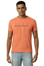 Allen Solly Men Regular Fit Casual Cotton Crew Neck T-Shirt