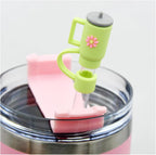 Fits 30oz 40oz Tumbler Cup Straw Topper Cover Drink Topper Drink Cup Cover for Accessories Straw Cap Reusable Straw Cover
