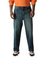 Hubberholme Men Washed Cotton Loose Fit Mid- Rise Jeans 71