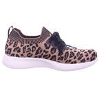 Skechers Bobs Sport Squad 2 - Troop Tiger Shoe, Leopard, 5.5 M US