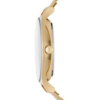 Skagen Women's Anita Lille Three-Hand Gold Stainless Steel Mesh Band Watch (Model: SKW2150)