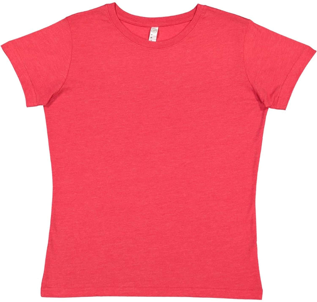 Ladies Fine Jersey T-Shirt - VINTAgE BURgUNDY - XS(D0102H7M256)