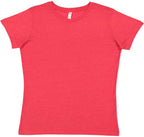 Ladies Fine Jersey T-Shirt - VINTAgE BURgUNDY - XS(D0102H7M256)