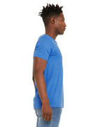 Unisex Sueded T-Shirt - HEATHER RED - XS(D0102H7KPSX)