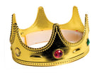 Forum Novelties Party Supplies Regal Queen Costume Crown - One Size, 7.3 x 7 x 3.5