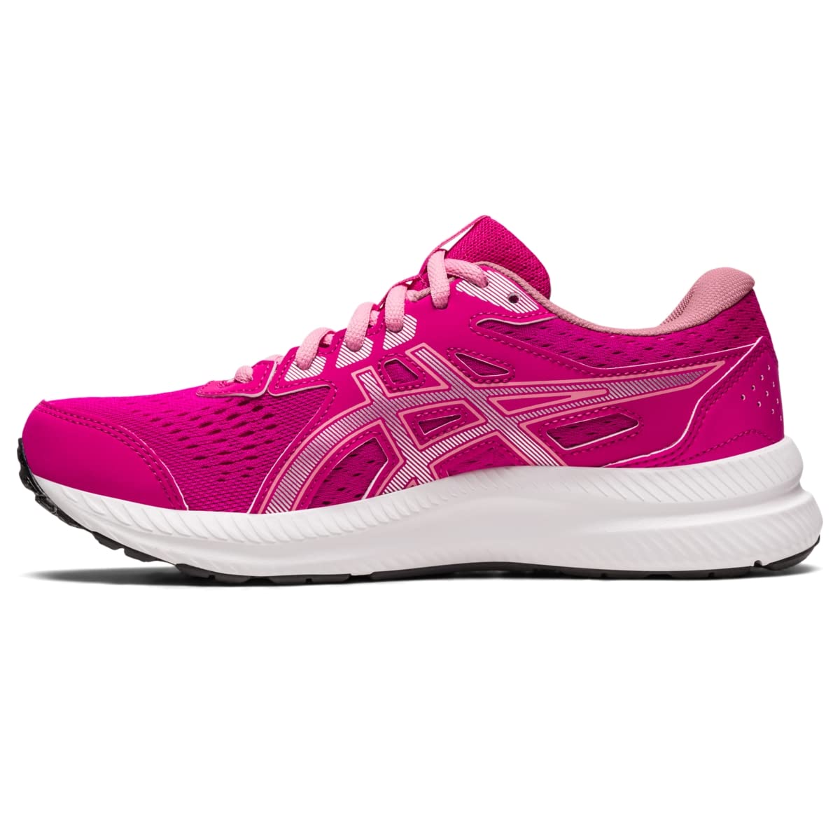 ASICS Women's Gel-Contend 8 Running Shoes, 6, Pink Rave/Pure Silver