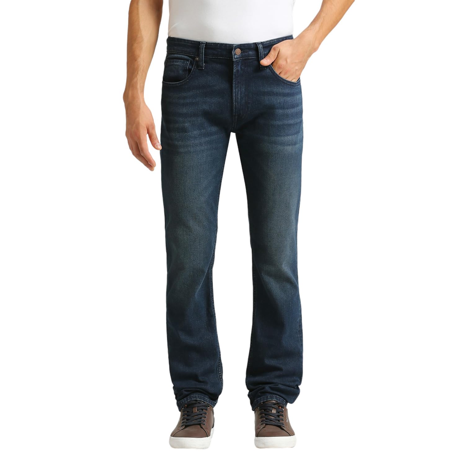 Pepe Jeans MenS Slim Jeans (Pm207803Q033_Dark Used Indigo Blue