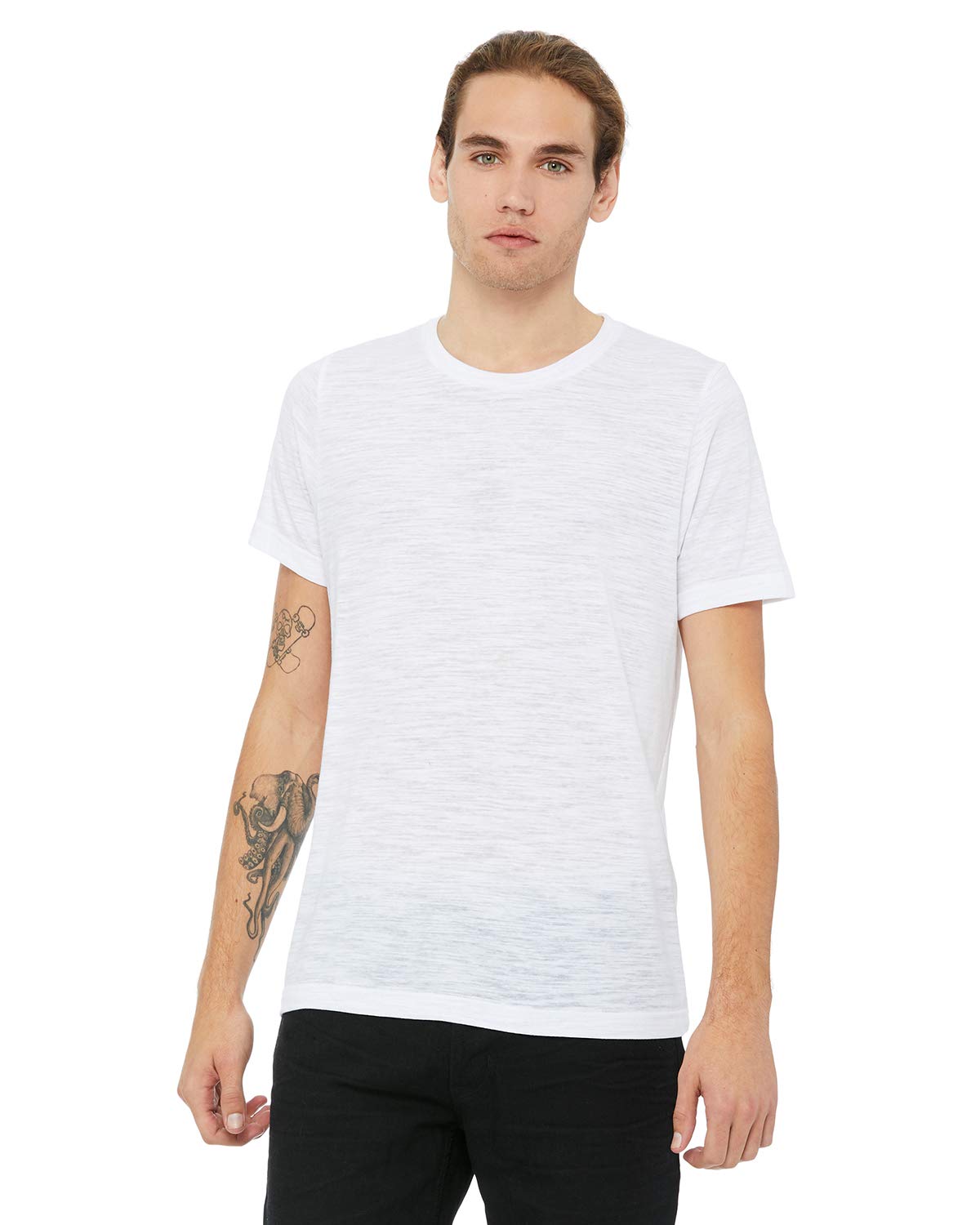 Unisex Poly-cotton Short-Sleeve T-Shirt - BERRY - S(D0102H7WJV6)