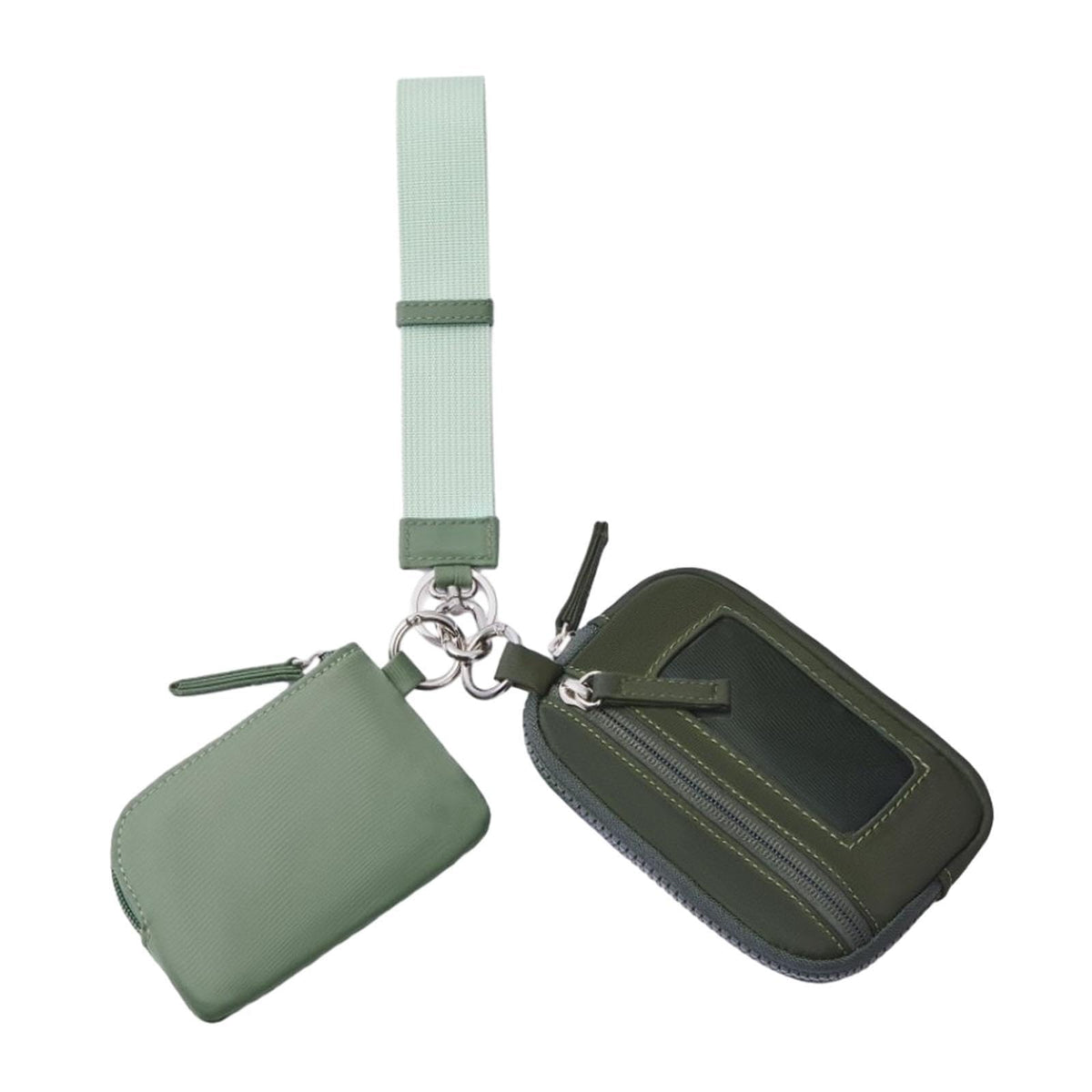 Enakshi Keychain Wristlet Wallet Waterproof Bag Purse For Dating Camping Backpacking Green|Clothing Shoes & Accessories | Womens 5.91
