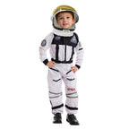 Spooktacular Creations Astronaut Costume with Helmet, Space Suit for Kids and Toddler with Movable Visor Helmet, Kids Astronaut