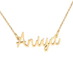 Yiyang Christmas Gift for Women Personalized Name Necklace 18K Gold Plated Stainless Steel Jewelry Graduation Gifts Aniya
