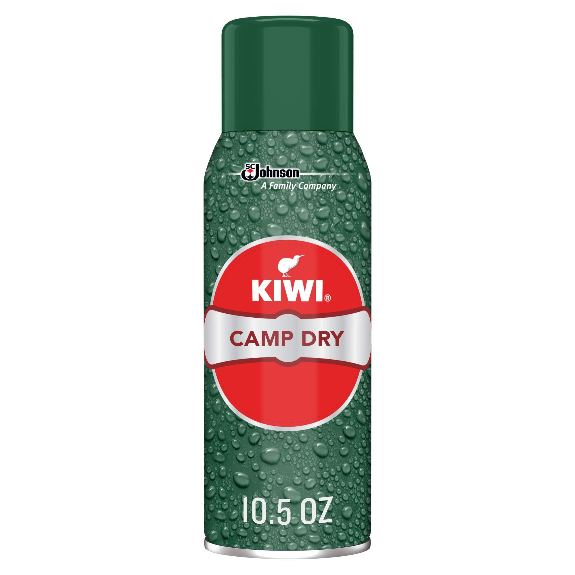 KIWI Camp Dry Water Repellent ,For Tents, Tarps, Boots, Boat Covers, Patio Furniture and More, Spray Bottle, 10.5 Oz (single uni