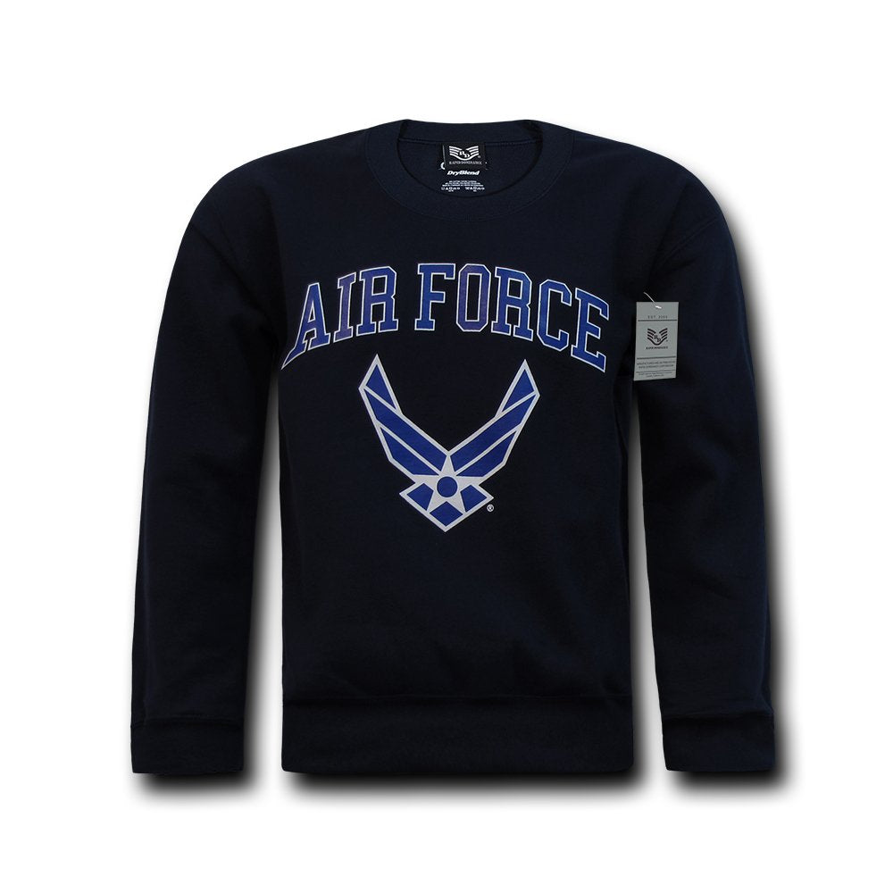 Crewneck Sweatshirt, Air Force, Navy, M