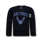 Crewneck Sweatshirt, Air Force, Navy, XL