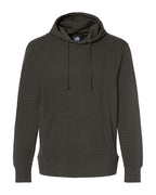 Ripple Fleece Pulllover Hooded Sweatshirt - BLAcK - S(D0102H769FJ)
