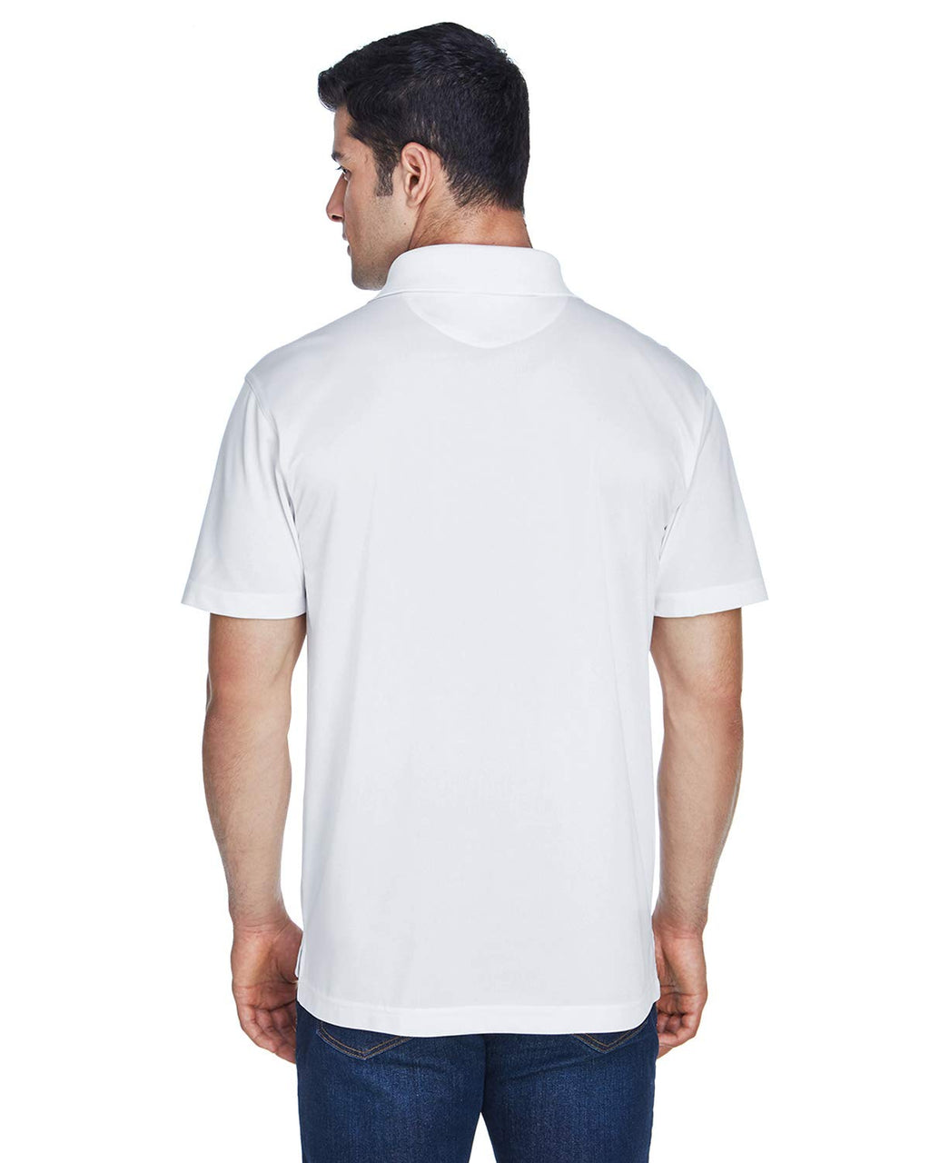Mens 4 oz Polytech Polo - WHITE - 5XL(D0102H7YXcP)