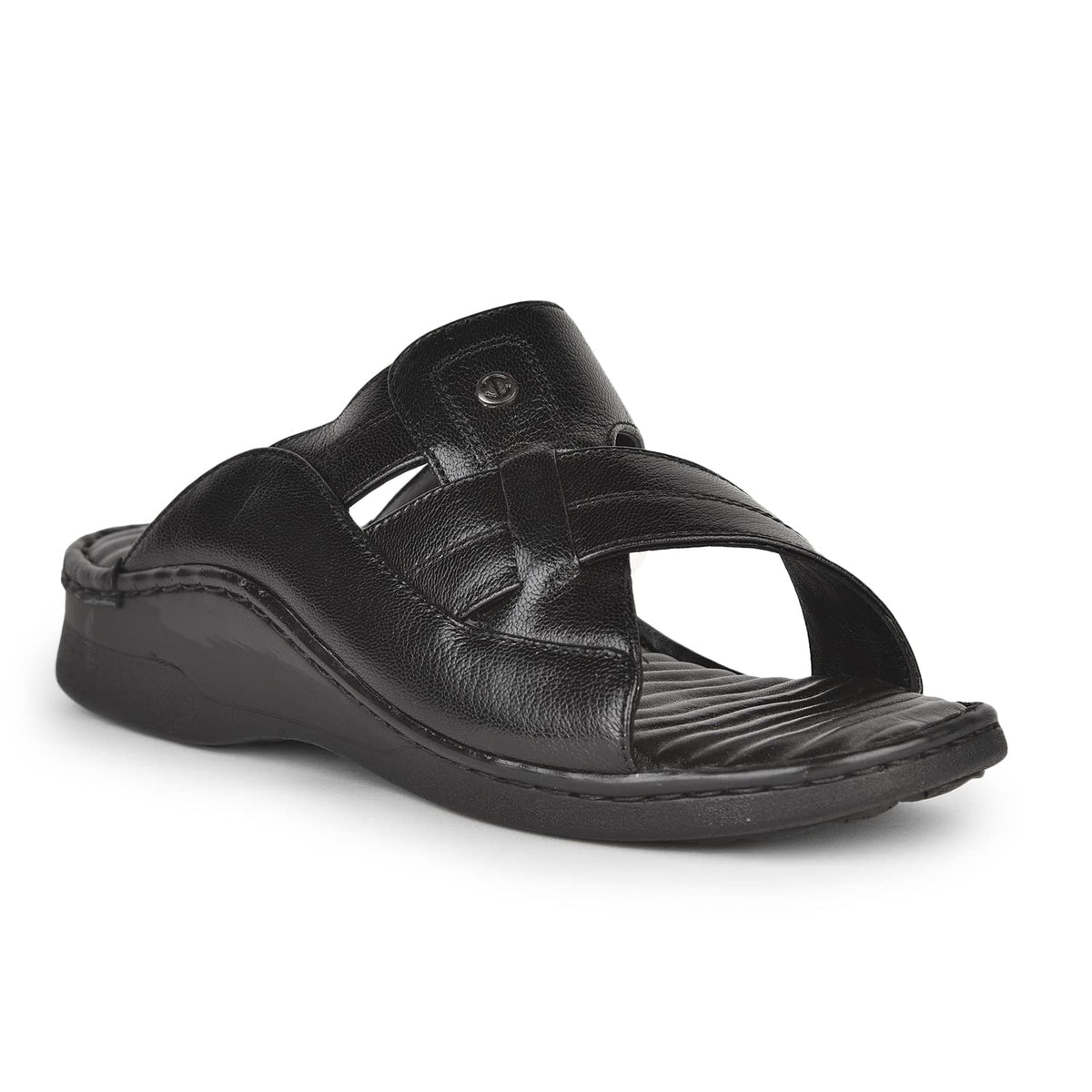 Liberty Mens 219109 Black Slipper  42 8