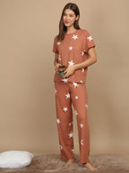 Sweet Dreams Women Twinkling Pyjama Set