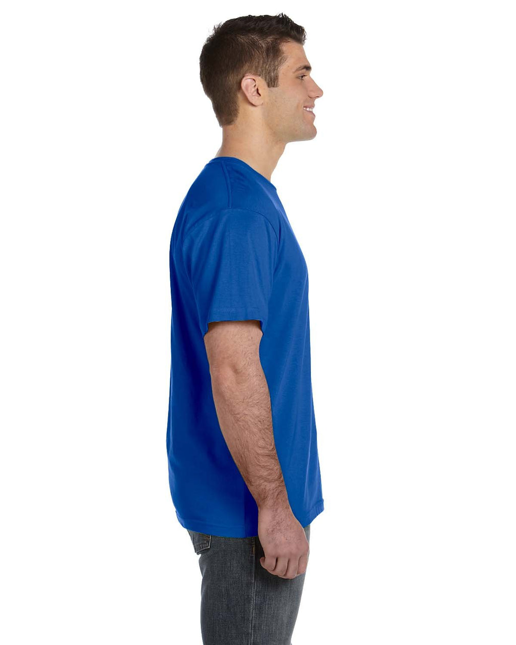 LAT Mens Fine Jersey Short Sleeve Tee (6901) Royal, 4X