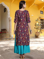 Tee Projekt Crepe Digital Printed Kurti For WomenS Ll Effortless Elegance Kurti (Pack Of 6)