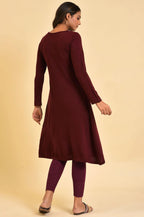 W For Woman Acrylic Women'S Winter Regular Kurta