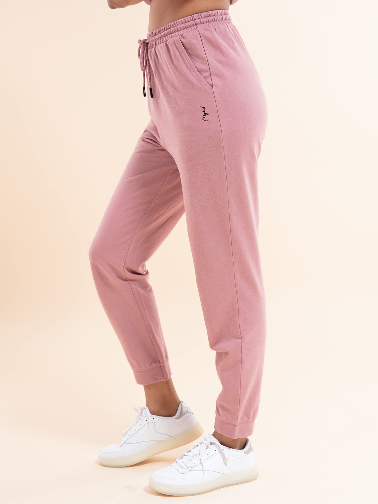 Nykd All Day Classic Utility Joggers/Track Pants/Lounge Pants For Women, Lightweight, Super Comfy, Elastic Waist & Cuffs Utility