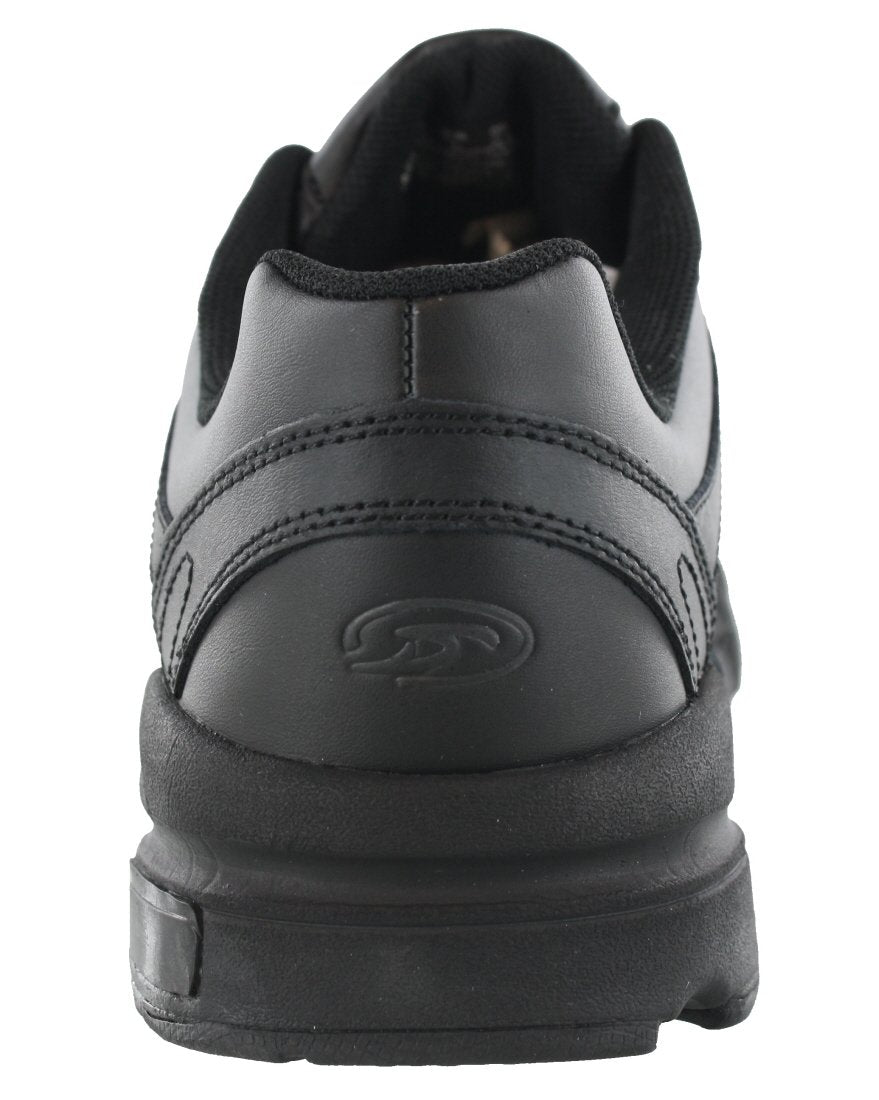Dr.Scholls Men's Omega Light Weight Dual Strap Closure Sneaker Wide Width, Black, 9 Wide
