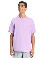 Veirdo 100% Cotton Oversized Loose Fit Round Neck Solid Core Short Sleeve T-Shirt