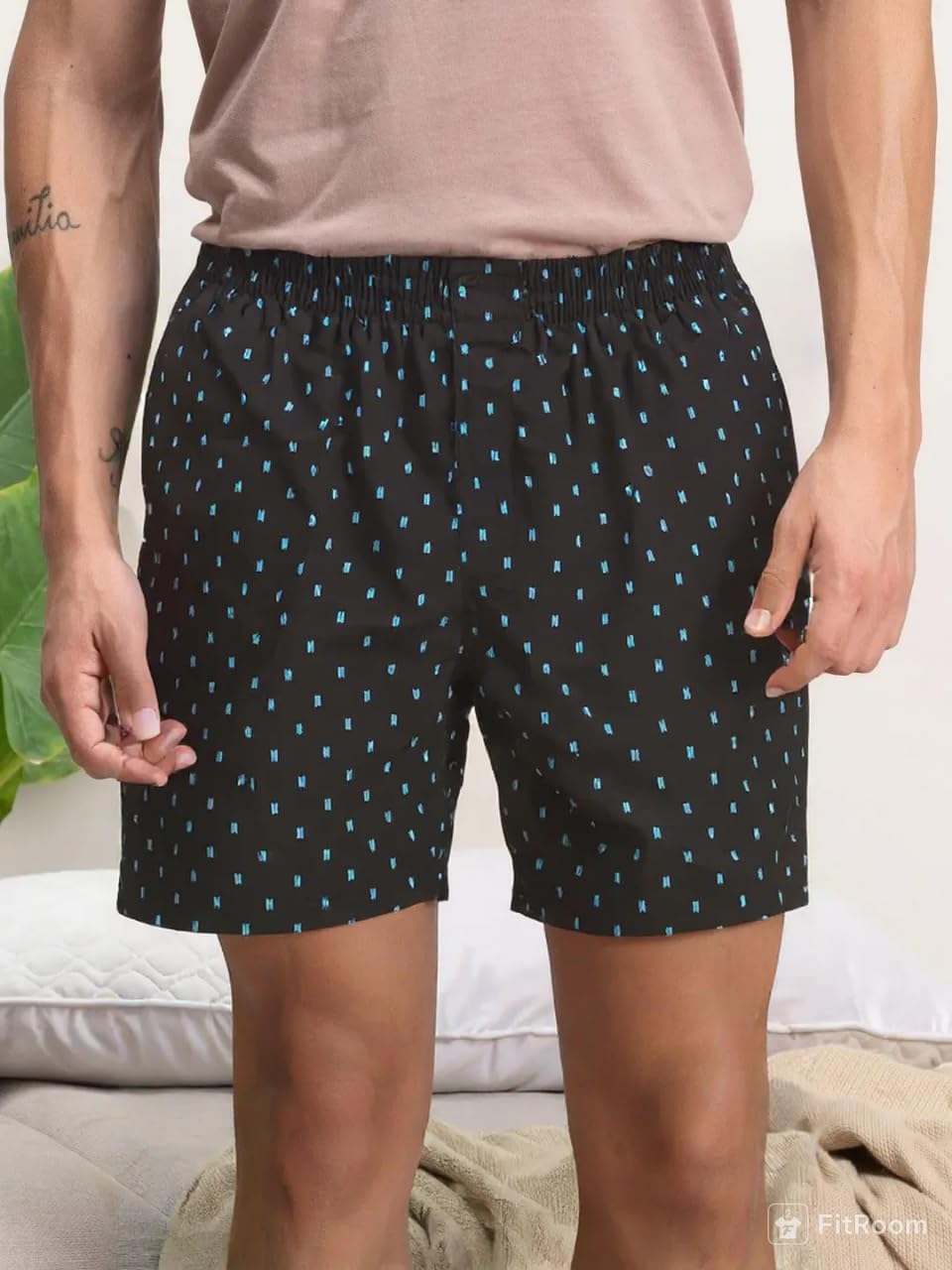 Lymio MenS Cotton Printed Boxer Casual | Underwear | Half Short Pant-Regular Fit With Back Pocket | Available In Combo Pack Of