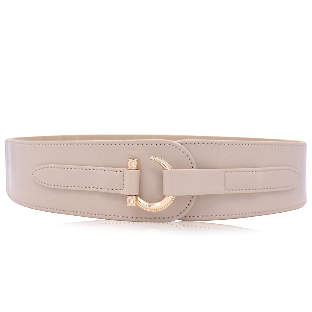 TeeYee Leather Belts Renaissance Waist Vintage Fashion Medieval Belt beige#