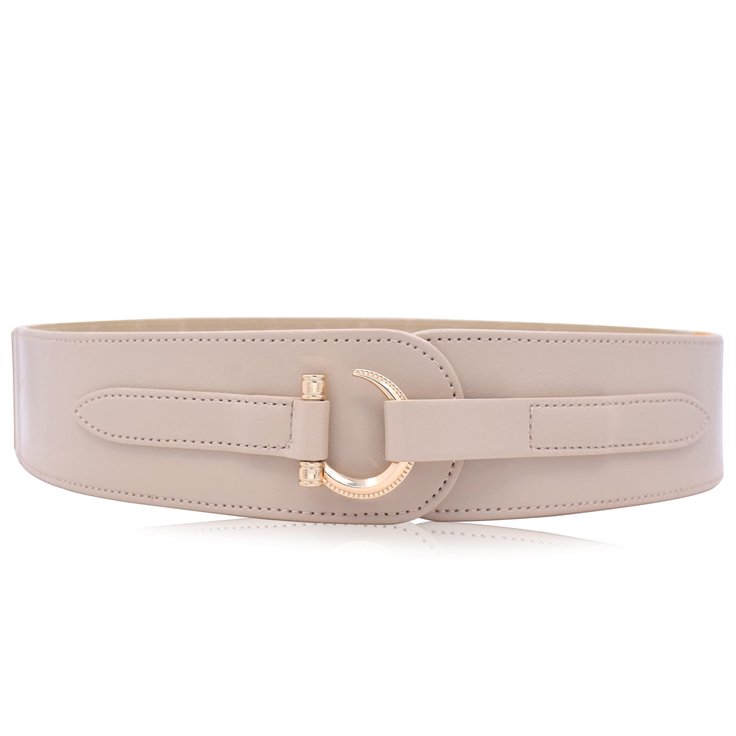 TeeYee Leather Belts Renaissance Waist Vintage Fashion Medieval Belt beige#