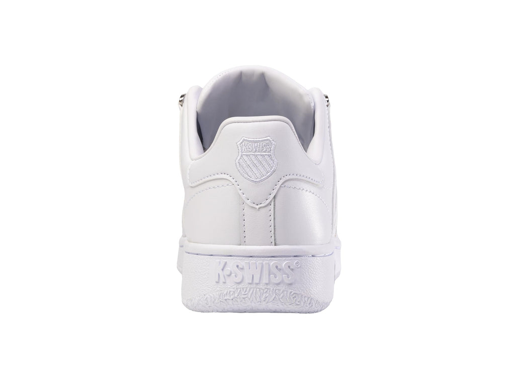 K-Swiss Men's Classic VN Leather Sneaker, White/White, 10.5 XW