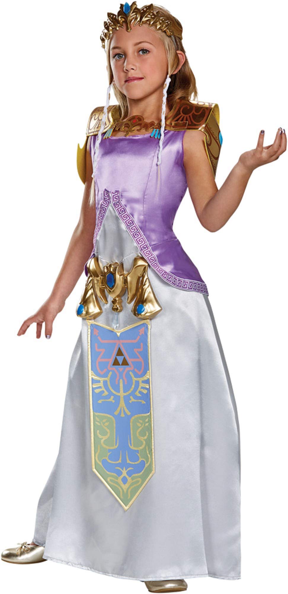 Disguise DG98784L Zelda Deluxe Childs Costume  Size 4-6