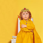 MISS FANTASY Princess Dress Up Accessories,Cosplay Accessories for Kids Girls, Princess Dressed up Crown,Wand,Gloves,Necklace,Ea