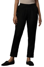 Aurelia Womens Slim Trousers (24FEA60015_Black