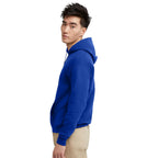 Hanes Men's Pullover EcoSmart Hooded Sweatshirt, Deep Royal, Small
