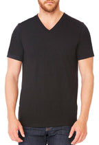 Unisex Triblend V-Neck T-Shirt - BLUE TRIBLEND - S(D0102H7W7E2)