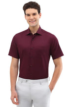 Allen Solly Men Regular Fit Formal Half Sleeve Short Sleeve Shirt