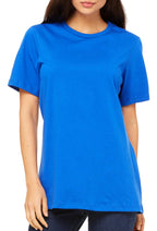 Ladies Relaxed Jersey Short-Sleeve T-Shirt - TEAM PURPLE - S(D0102H7W878)